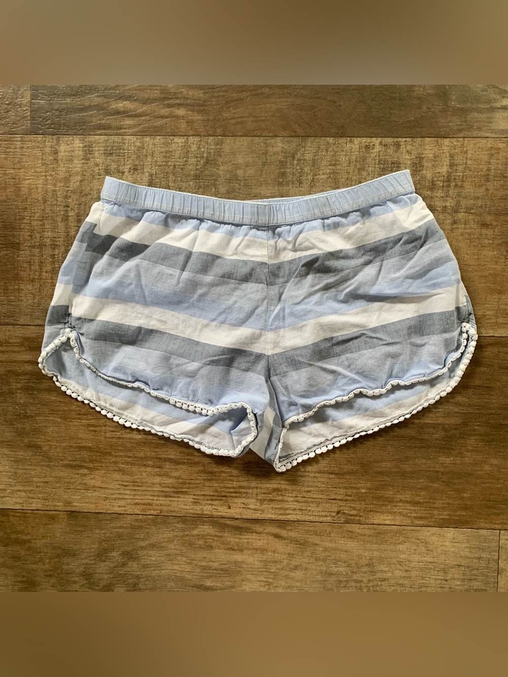 aerie striped lounge shorts